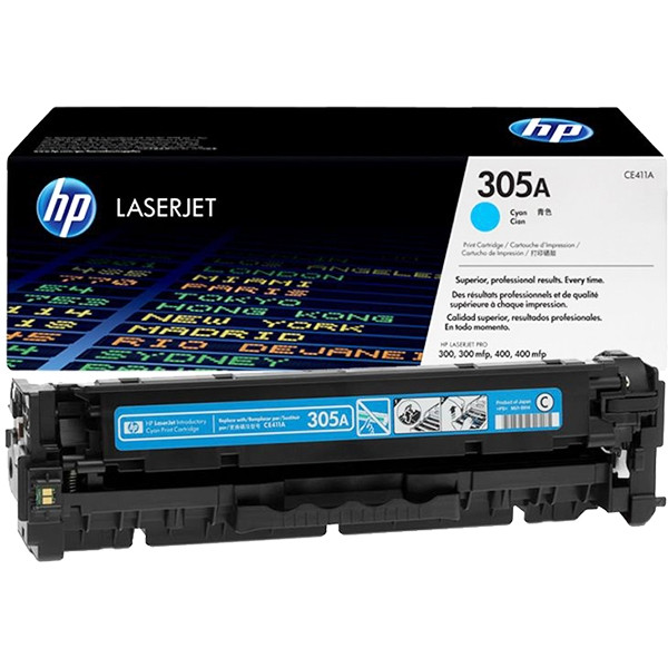 Тонер-картридж HP 305A Cyan Original LaserJet Toner Cartridge (CE411A) — для бизнеса и офиса