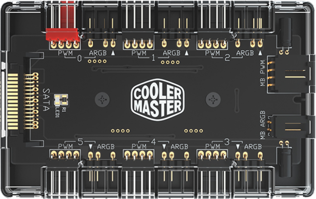 коннектор Cooler Master MASTERFAN ARGB AND PWM HUB — для бизнеса и офиса коннектор Cooler Master MASTERFAN ARGB AND PWM HUB — для бизнеса и офиса
