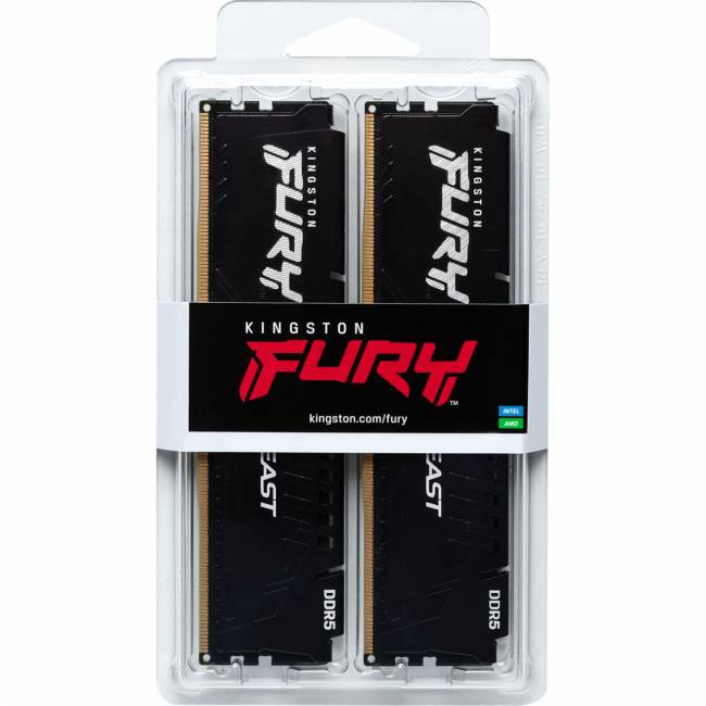 Память оперативная Kingston FURY Beast KF556C40BBK4-64 — для бизнеса и офиса