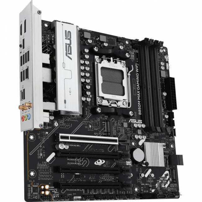 Материнская плата ASUS B850M MAX GAMING WIFI (90MB1LL0-M0EAY0) — для бизнеса и офиса Материнская плата ASUS B850M MAX GAMING WIFI (90MB1LL0-M0EAY0) — для бизнеса и офиса