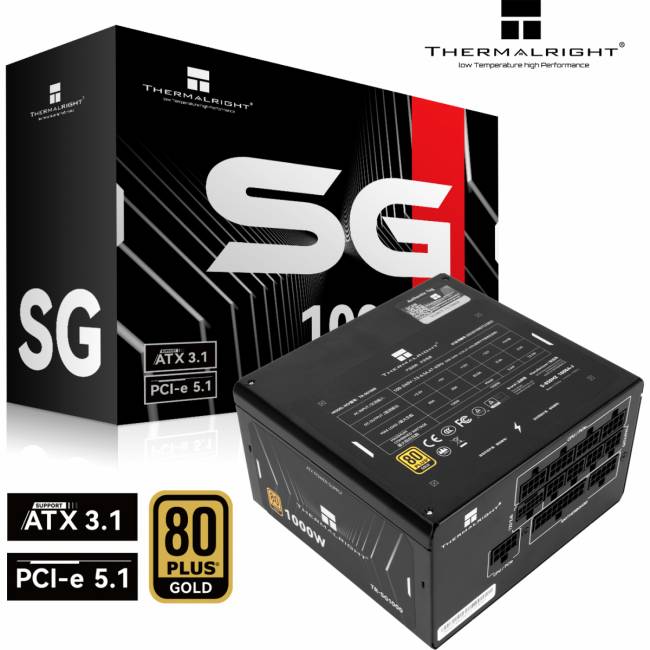 Блок питания 1000W Thermalright TR-SG1000 — для бизнеса и офиса Блок питания 1000W Thermalright TR-SG1000 — для бизнеса и офиса