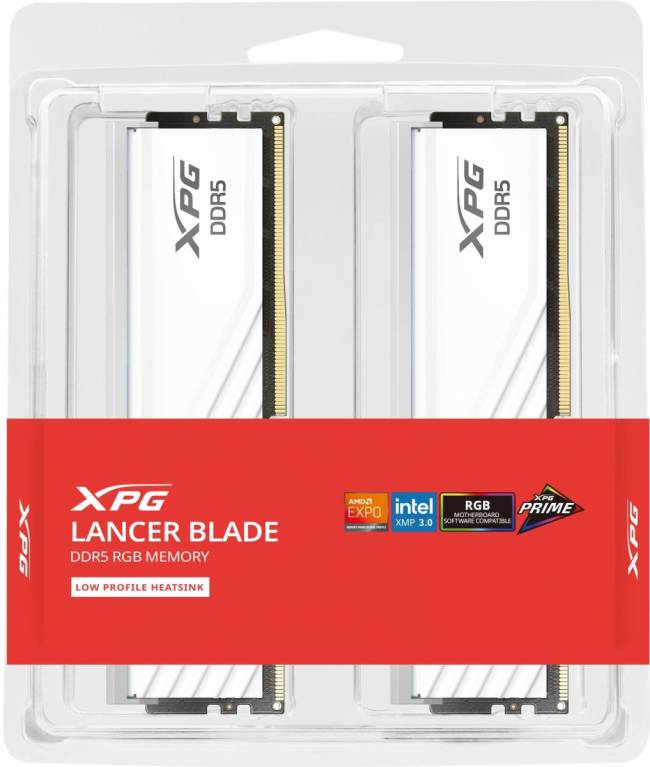 Память DDR5 2x16GB 6000MHz ADATA AX5U6000C3016G-DTLABRWH — для бизнеса и офиса Память DDR5 2x16GB 6000MHz ADATA AX5U6000C3016G-DTLABRWH — для бизнеса и офиса