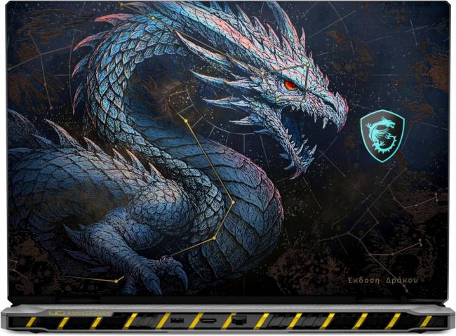 Ноутбук Ноутбук MSI Titan Dragon Edition 18 HX A2WJ-1251RU Core Ultra 9 290HX Plus 96Gb SSD4Tb NVIDIA GeForce RTX 5090 24Gb 18" IPS UHD+ (3840x2400) Windows 11 black WiFi BT Cam (9S7-1824D6-1251) — для бизнеса и офиса Ноутбук Ноутбук MSI Titan Dragon Edition 18 HX A2WJ-1251RU Core Ultra 9 290HX Plus 96Gb SSD4Tb NVIDIA GeForce RTX 5090 24Gb 18" IPS UHD+ (3840x2400) Windows 11 black WiFi BT Cam (9S7-1824D6-1251) — для бизнеса и офиса