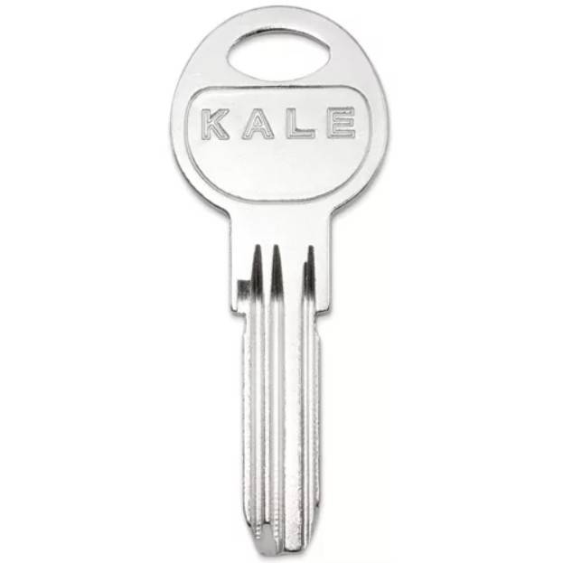 Заготовка вертикального ключа KALE KAE-12D KALE6 3 паза Турция (ориг) — для бизнеса и офиса