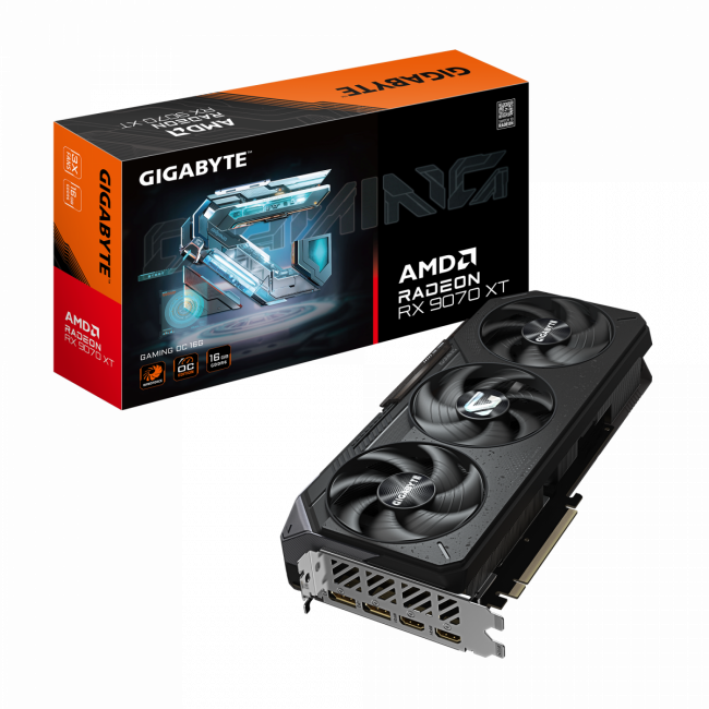 Видеокарта Видеокарта GIGABYTE GV-R9070XTGAMING OC-16GD — для бизнеса и офиса
