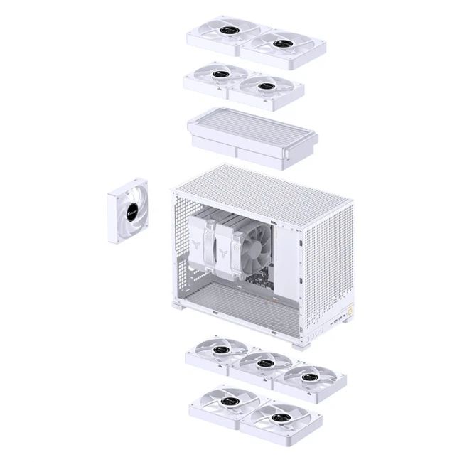 Корпус без блока питания JONSBO D32 PRO White — для бизнеса и офиса Корпус без блока питания JONSBO D32 PRO White — для бизнеса и офиса