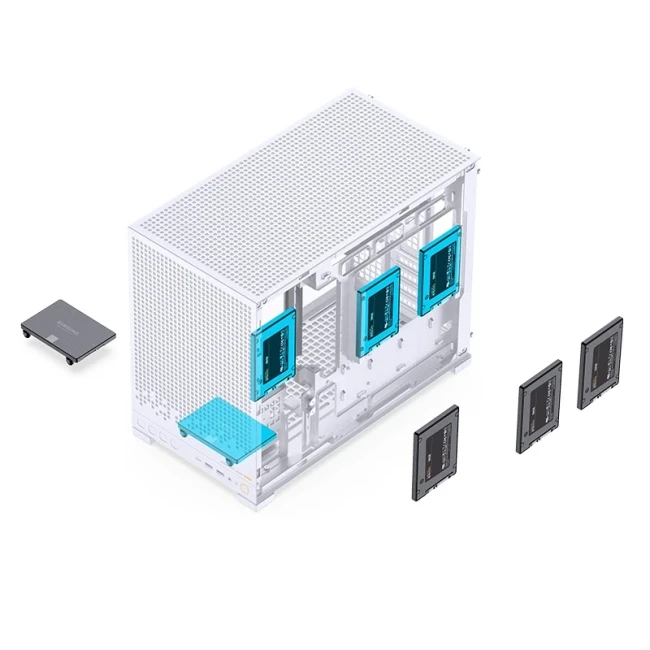 Корпус без блока питания JONSBO D32 PRO White — для бизнеса и офиса Корпус без блока питания JONSBO D32 PRO White — для бизнеса и офиса
