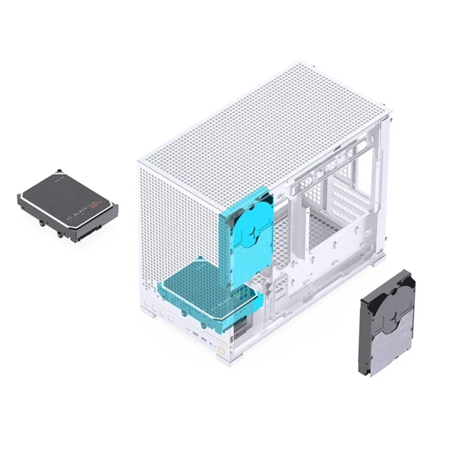 Корпус без блока питания JONSBO D32 PRO White — для бизнеса и офиса Корпус без блока питания JONSBO D32 PRO White — для бизнеса и офиса