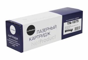 Тонер-картридж NetProduct (N-TN-1075) для Brother HL-1110R/1112R/DCP-1510R/MFC-1810R, 1K