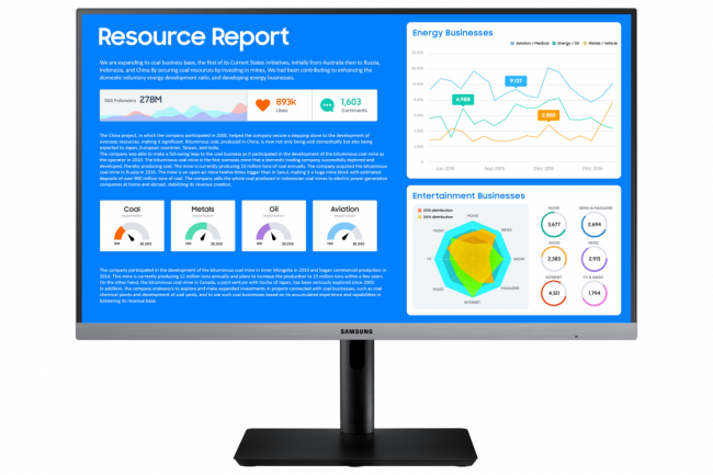 ЖК монитор Samsung S24R650FDI Samsung LS24R650FDIXCI