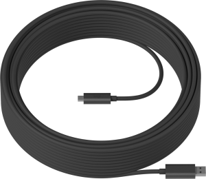 Кабель Logitech Strong USB 3.1 Cable 25 m, Graphite (939-001802)