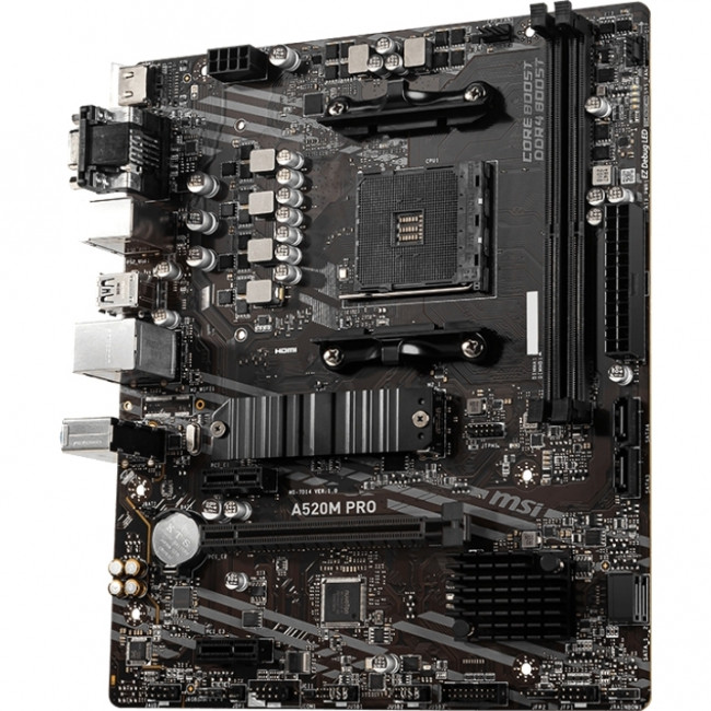 Материнская плата MSI A520M PRO Материнская плата MSI A520M PRO
