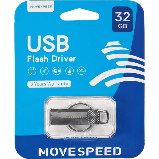 USB2.0 32GB Move Speed YSUSL серебро металл Move Speed 32GB YSUSL (YSUSL-32G2S) — для бизнеса и офиса USB2.0 32GB Move Speed YSUSL серебро металл Move Speed 32GB YSUSL (YSUSL-32G2S) — для бизнеса и офиса