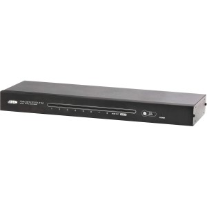 Переключатель, электрон., KVM+Audio+USB 2.0, 1 user USB+HDMI => 4 cpu USB+HDMI, соШнур. USB 4х1.8м., 480i/480p/720p/1080i/1080p/1920x1200 DVI, настол., исп.стандартШнуры, без OSD, некаскад ATEN VS1808T
