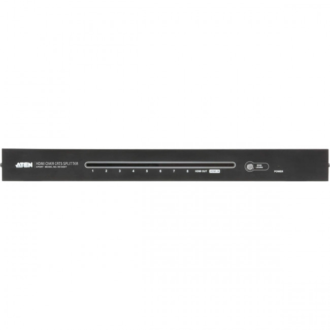 Переключатель, электрон., KVM+Audio+USB 2.0, 1 user USB+HDMI => 4 cpu USB+HDMI, соШнур. USB 4х1.8м., 480i/480p/720p/1080i/1080p/1920x1200 DVI, настол., исп.стандартШнуры, без OSD, некаскад ATEN VS1808T