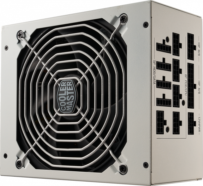 Блок питания 1250 Ватт Cooler Master MWE GOLD 1250 - V2 ATX 3.0 WHITE VERSION