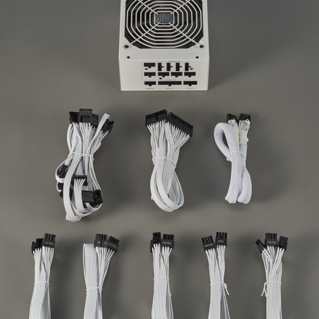 Блок питания 1250 Ватт Cooler Master MWE GOLD 1250 - V2 ATX 3.0 WHITE VERSION