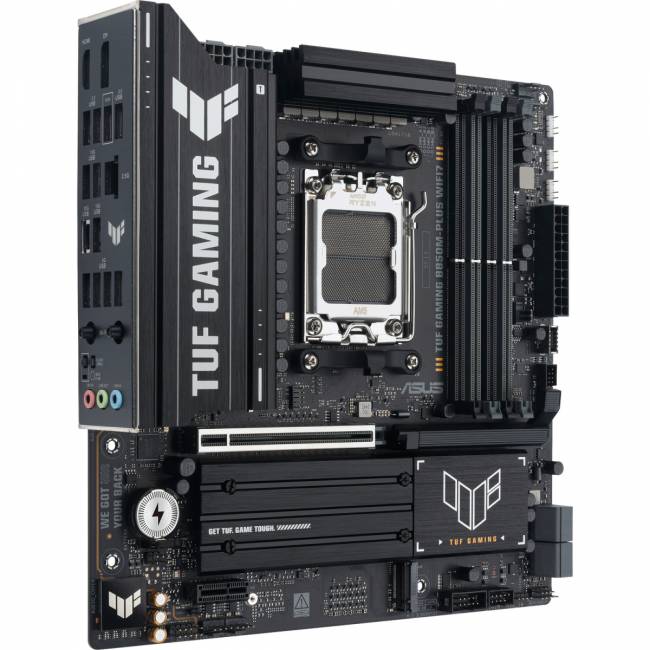 Материнская плата ASUS TUF GAMING B850M-PLUS WIFI7 (90MB1MU0-M0EAY0) — для бизнеса и офиса Материнская плата ASUS TUF GAMING B850M-PLUS WIFI7 (90MB1MU0-M0EAY0) — для бизнеса и офиса