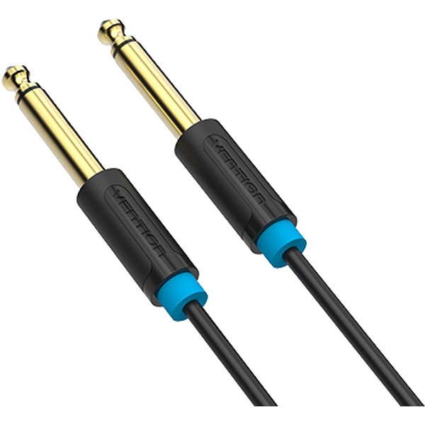 Кабель Vention аудио Jack 6,35 mm M/6.35 M - 1 м Кабель Vention jack 6.35 mm(m)/jack 6.35 mm(m) - 1 м (BAABF)