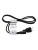 Кабель компьютер - розетка 220V <1.8м> (Европейский стандарт)  <TP021-1.8-BK> Telecom TP021-1.8-BK