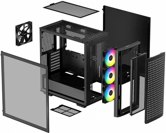 Корпус Deepcool R-CK560-BKAAE4-G-1 — для бизнеса и офиса