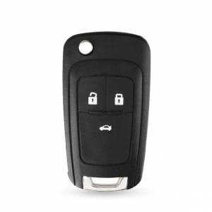 Корпус выкидного ключа OPEL OP-DP YM28 3 кнопки (лого круг)