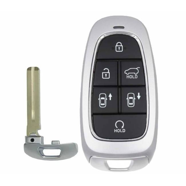 Корпус смарт ключa HYUNDAI Sonata 6 кнопок (без лого) + вставка TOY48 — для бизнеса и офиса