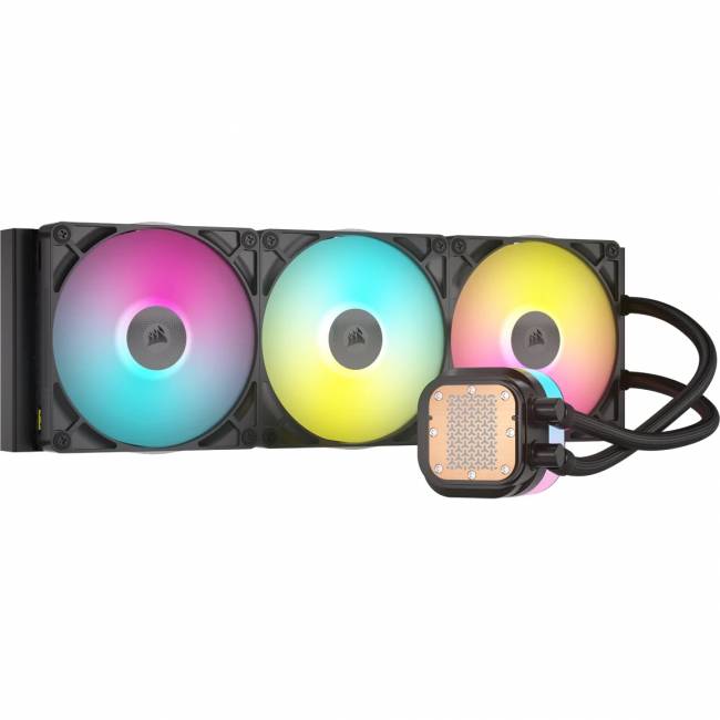 Система жидкостного охлаждения Corsair iCUE LINK TITAN 420 RX RGB Black — для бизнеса и офиса Система жидкостного охлаждения Corsair iCUE LINK TITAN 420 RX RGB Black — для бизнеса и офиса