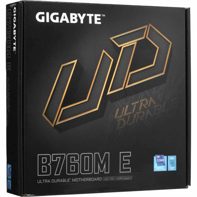 Материнская плата Gigabyte B760M E — для бизнеса и офиса Материнская плата Gigabyte B760M E — для бизнеса и офиса