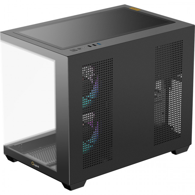 Корпус ПК без блока питания Ocypus Gamma-C54-BKD300XX-GL — для бизнеса и офиса Корпус ПК без блока питания Ocypus Gamma-C54-BKD300XX-GL — для бизнеса и офиса