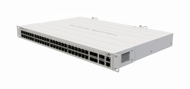 Коммутатор Mikrotik CRS354-48G-4S+2Q+RM — для бизнеса и офиса