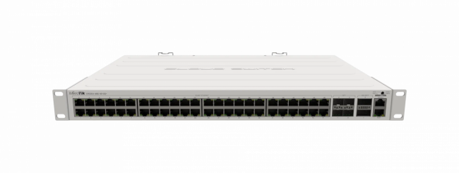 Коммутатор Mikrotik CRS354-48G-4S+2Q+RM — для бизнеса и офиса