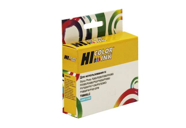 Картридж Hi-Black (HB-T0825) для Epson Stylus R270/295/390/RX590/T50, LC — для бизнеса и офиса