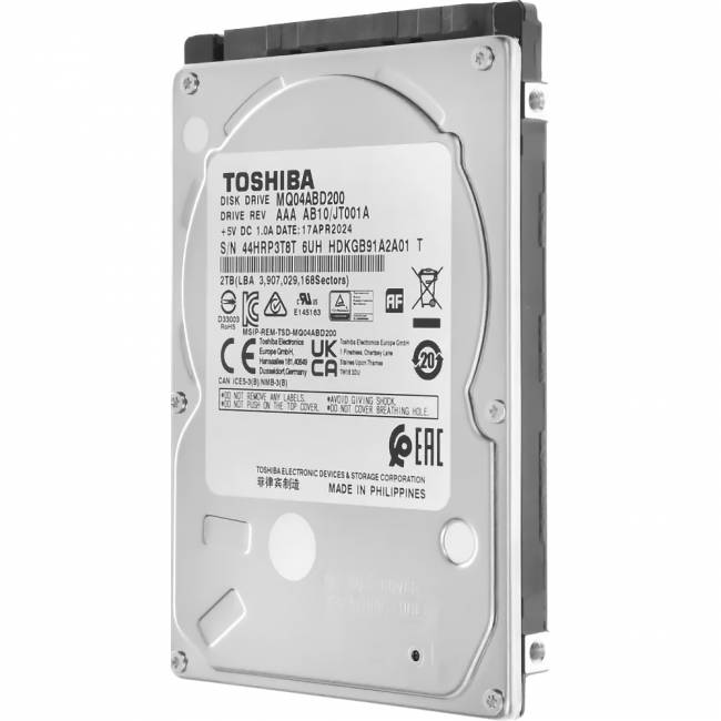 Жесткий диск Toshiba MQ04ABD200R — для бизнеса и офиса