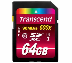 Карта памяти Transcend TS64GSDXC10U1