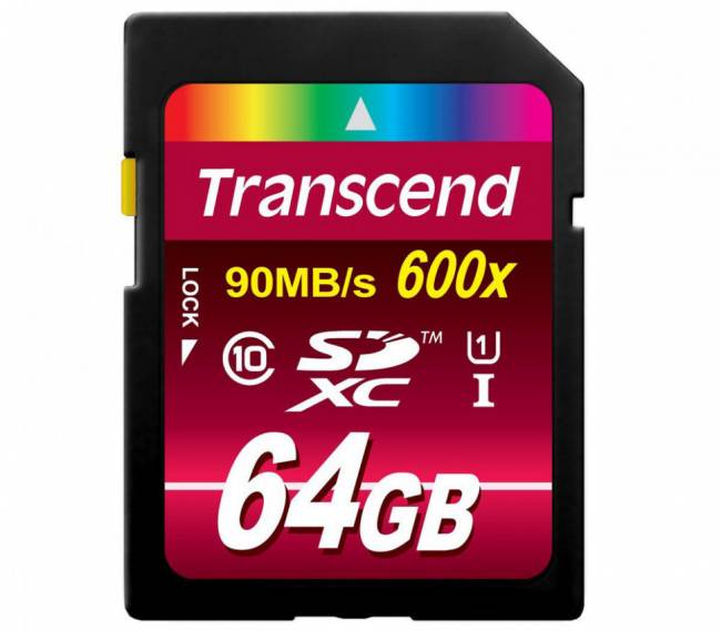 Карта памяти Transcend TS64GSDXC10U1 — для бизнеса и офиса