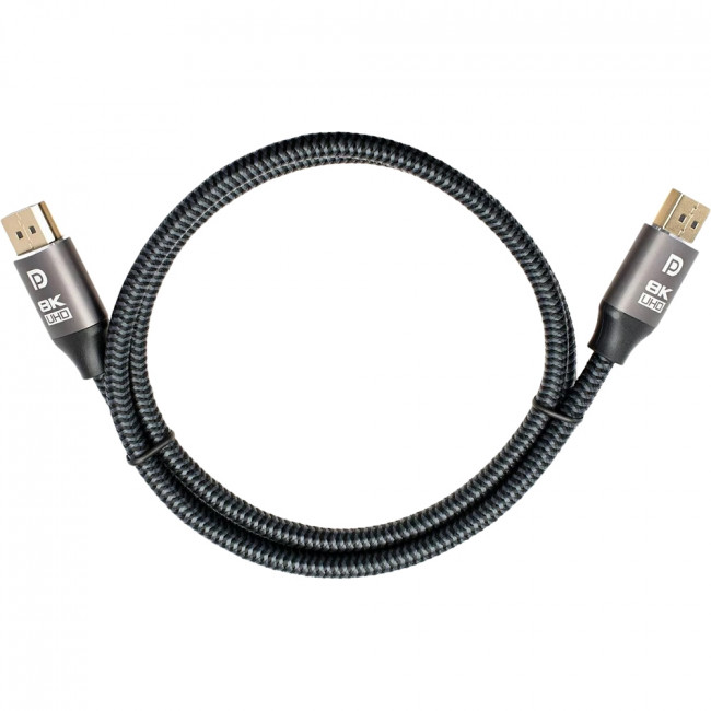Кабель соединительный DP-DP 1.4V 8K@60Hz  1м, Telecom Pro <TCG750-1M> Кабель Telecom DisplayPort (m)/DisplayPort (m) - 1 м (TCG750-1M)