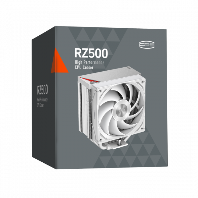 Кулер для процессора PCCooler RZ500 WH — для бизнеса и офиса Кулер для процессора PCCooler RZ500 WH — для бизнеса и офиса