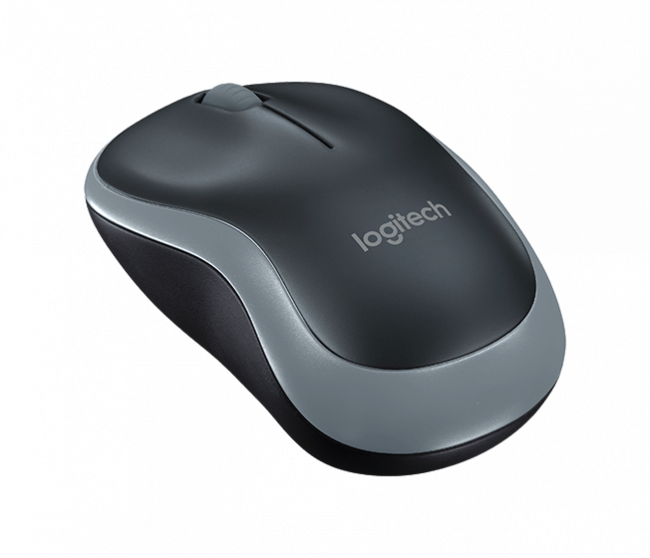 Мышь Logitech M185 Grey — для бизнеса и офиса