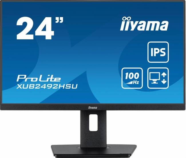 Монитор IIYAMA XUB2492HSU-B6 — для бизнеса и офиса