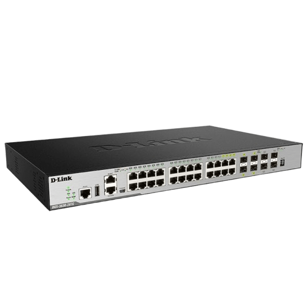 Коммутатор D-Link DGS-3630-28TC/A3ASI — для бизнеса и офиса