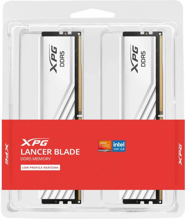 Память DDR5 2x16GB 6000MHz ADATA AX5U6000C3016G-DTLABWH — для бизнеса и офиса