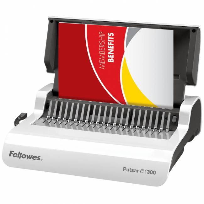 Переплетчик Fellowes PULSAR-E на пл. пружину с эл. перфорацией, сшивает до 300 лст., перф. 20 лст. Fellowes FS-56207 — для бизнеса и офиса Переплетчик Fellowes PULSAR-E на пл. пружину с эл. перфорацией, сшивает до 300 лст., перф. 20 лст. Fellowes FS-56207 — для бизнеса и офиса