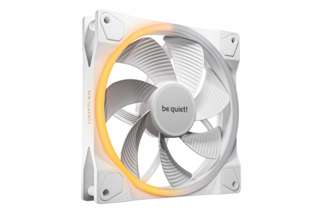 Кулер для корпуса be quiet! LIGHT WINGS 140mm PWM Reverse White — для бизнеса и офиса