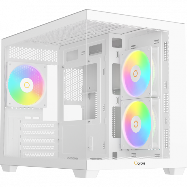 Корпус ПК без блока питания Ocypus Gamma-C54-WHD300XX-GL — для бизнеса и офиса Корпус ПК без блока питания Ocypus Gamma-C54-WHD300XX-GL — для бизнеса и офиса