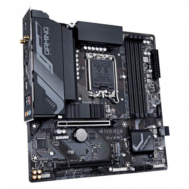 Материнская плата Gigabyte B760M GAMING X AX — для бизнеса и офиса Материнская плата Gigabyte B760M GAMING X AX — для бизнеса и офиса