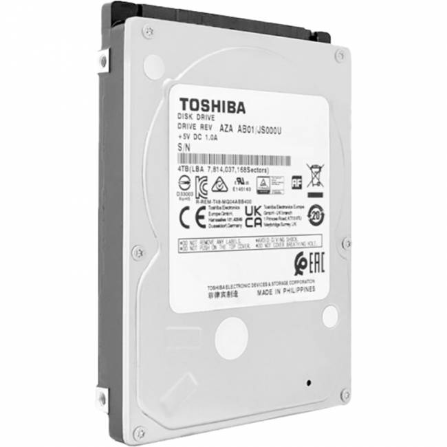Жесткий диск Toshiba 4Tb (MQ04ABB400R) — для бизнеса и офиса