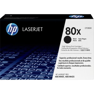 Тонер-картридж HP 80X Black Original LaserJet Toner Cartridge (CF280X)