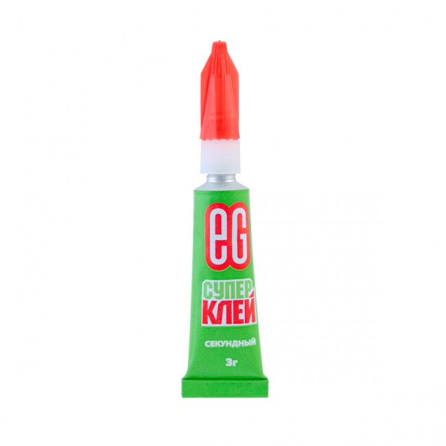 Секундный клей Еврогарант 3г. 2 шт на блистере Секундный клей Еврогарант 3г. 2 шт на блистере