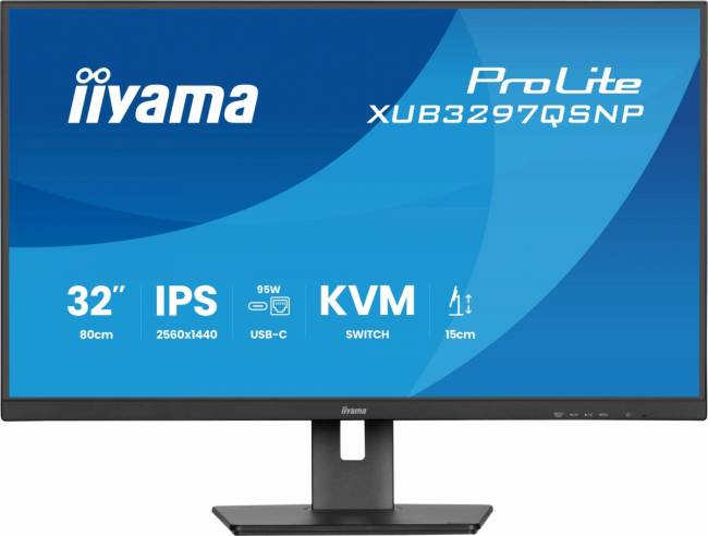 Монитор IIYAMA XUB3297QSNP-B1 — для бизнеса и офиса